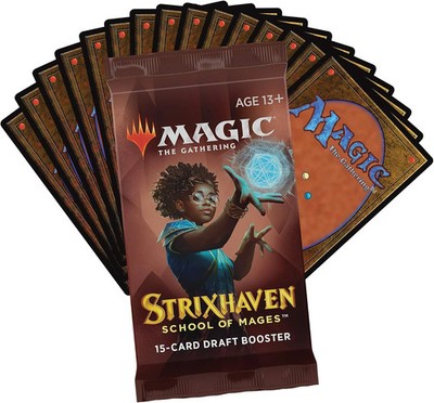 magic the gathering strixhaven draft booster box Strixhaven School of Mages Magic The Gathering Draft Booster Box