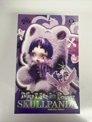 POP MART SKULLPANDA x My Little Pony Twilight Sparkle Plush Doll Pendant 2026