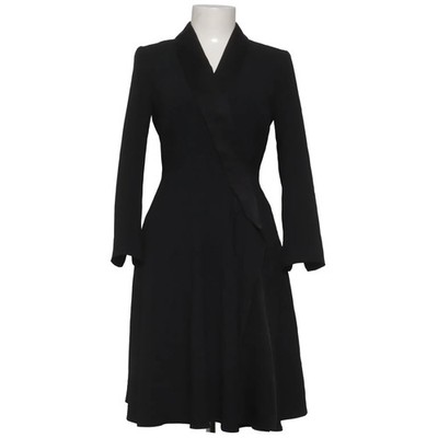 Karen Millen, Kleid, Größe: 38, Schwarz, Acetat/Elasthan/Polyester #Eor