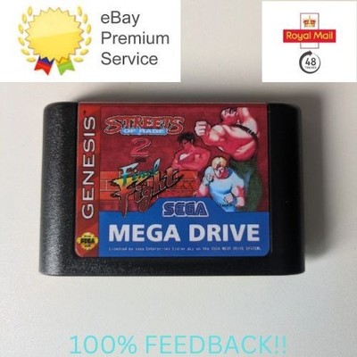 Final Fight in Streets of Rage 2 Englisch Spiel für Sega Mega Drive *PAL Version*