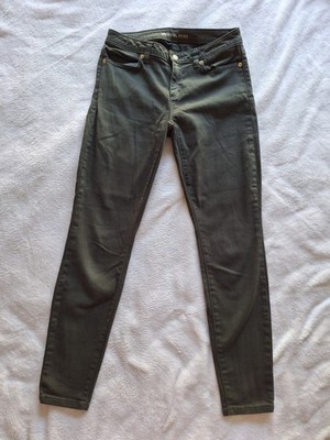 Michael Kors Izzy Skinny Jeans Women s Size 4 Olive Green
