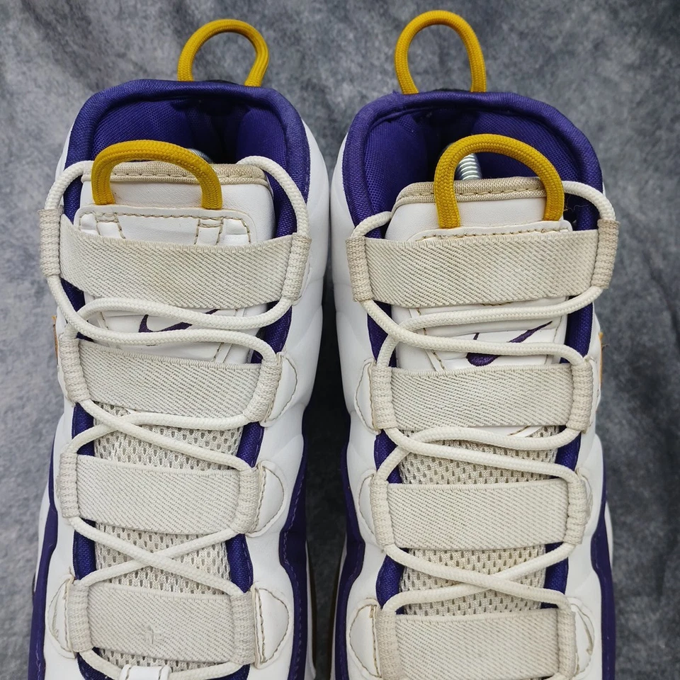 Nike Air Max Uptempo LA Lakers Men's Size 10 311090-103 Men's Basketball Shoes - Image 3 of 4
