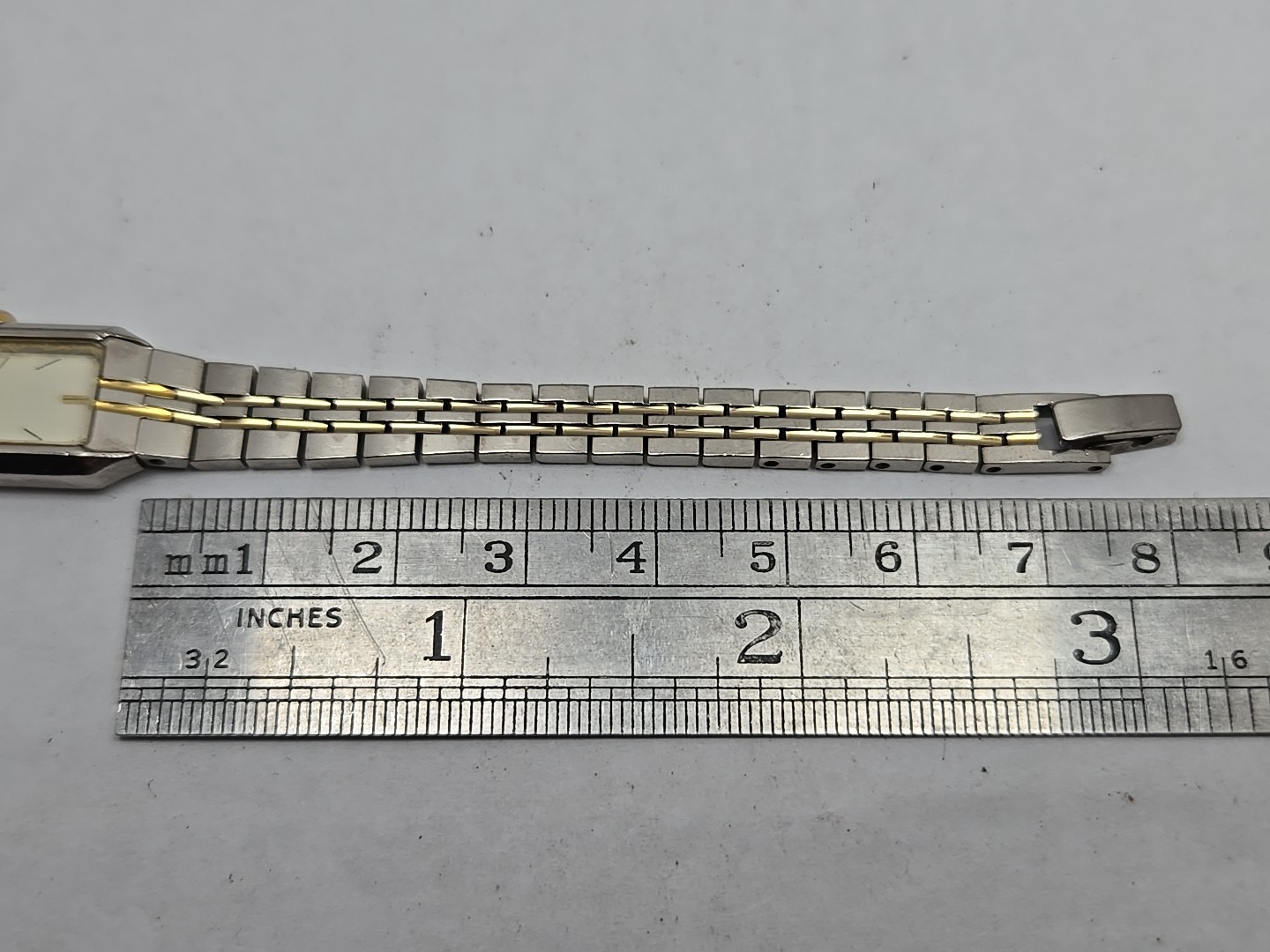 Citizen Quartz Tank Rectangular Two Tone Bracelet… - image 9