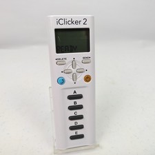 iClicker 2 Student Remote Classroom Response Control Multiple Choice