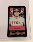 2025 Topps Allen & Ginter Mike Trout Rip Card Mini Exclusives SSP Stained Glass