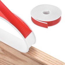 12Ft U-Shape Edge Banding Self Adhesive Edge Protector White 30mm / 1-3/16" 