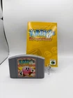 Kirby 64: The Crystal Shards (Nintendo 64, 2000) – N64 Cartridge + Manual