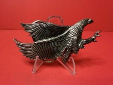 Flying Bald Eagle Figural Cutout Vintage 1979 The Great American Belt Buckle