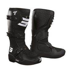 Bottes De Moto Cross Shot Race 4 Noires Enduro Offroad Sécurité