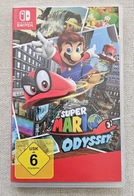 Nintendo Switch - Super Mario Odyssey wie NEU in OVP