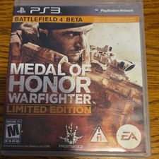 EA Medal of Honor Warfighter Limited Edition PS3 M Mature Shooter Medal Series