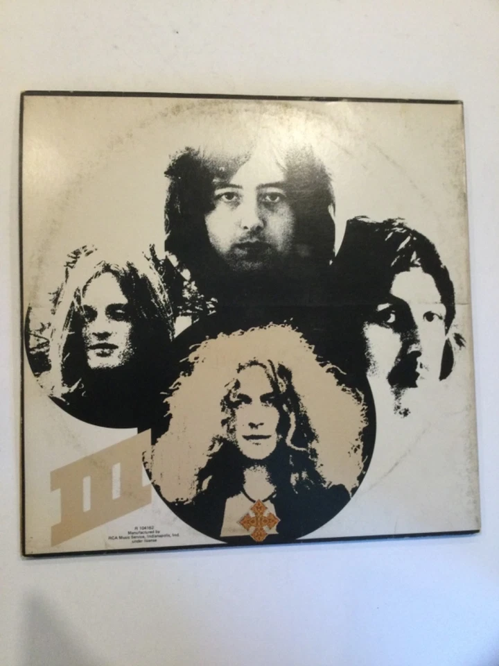 LED ZEPPELIN - 'LED ZEPPELIN III' - Vinyl LP - 1970 - COMPLETE W/ ROTATING WHEEL Foto 4 de 4