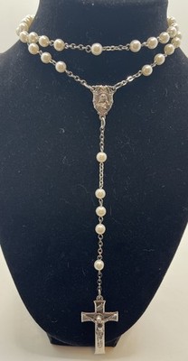 Rosary Necklace With Cross Crucifix
