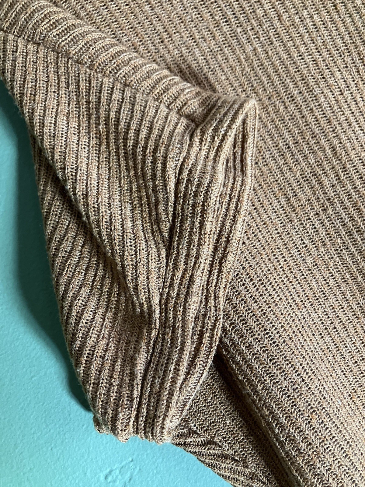 Blu Pepper Pulled Thread Short Sleeve Sweater Siz… - image 7