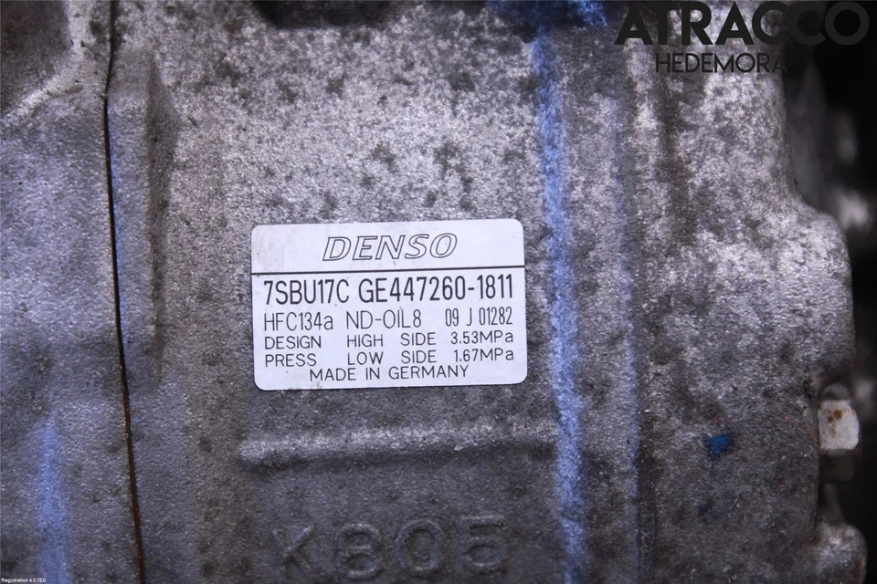 Pompa climatizzatore originale BMW 3 Touring (E91) 2008 - Immagine 3 di 3