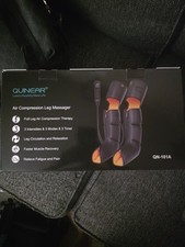 QUINEAR Leg Massager with Compression, 3-in-1 Foot Calf  Thigh Massager NEW 