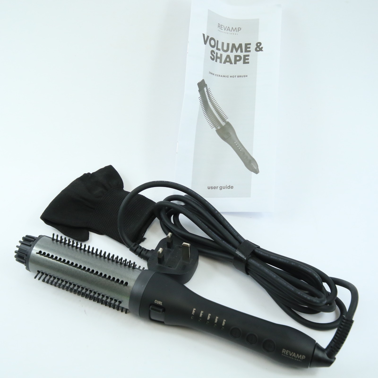 Revamp Progloss Big Volume and Shape BR-1500X Ceramic Styler Black