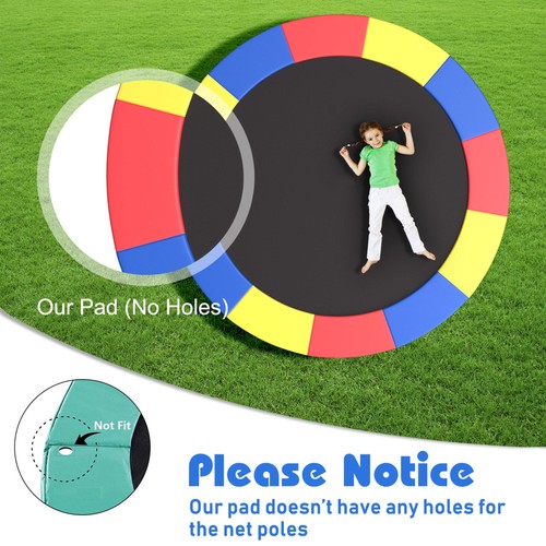 16FT Trampoline Replacement Safety Pad Universal Trampoline Cover Multi-color - Picture 7 of 10