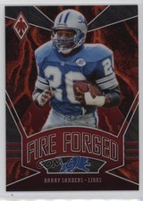2020 Panini Phoenix Fire Forged Red 261/299 Barry Sanders #5 HOF 5m2