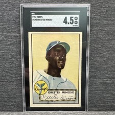 1952 Topps Minnie Minoso #195 SGC 4.5 Chicago White Sox Baseball Card