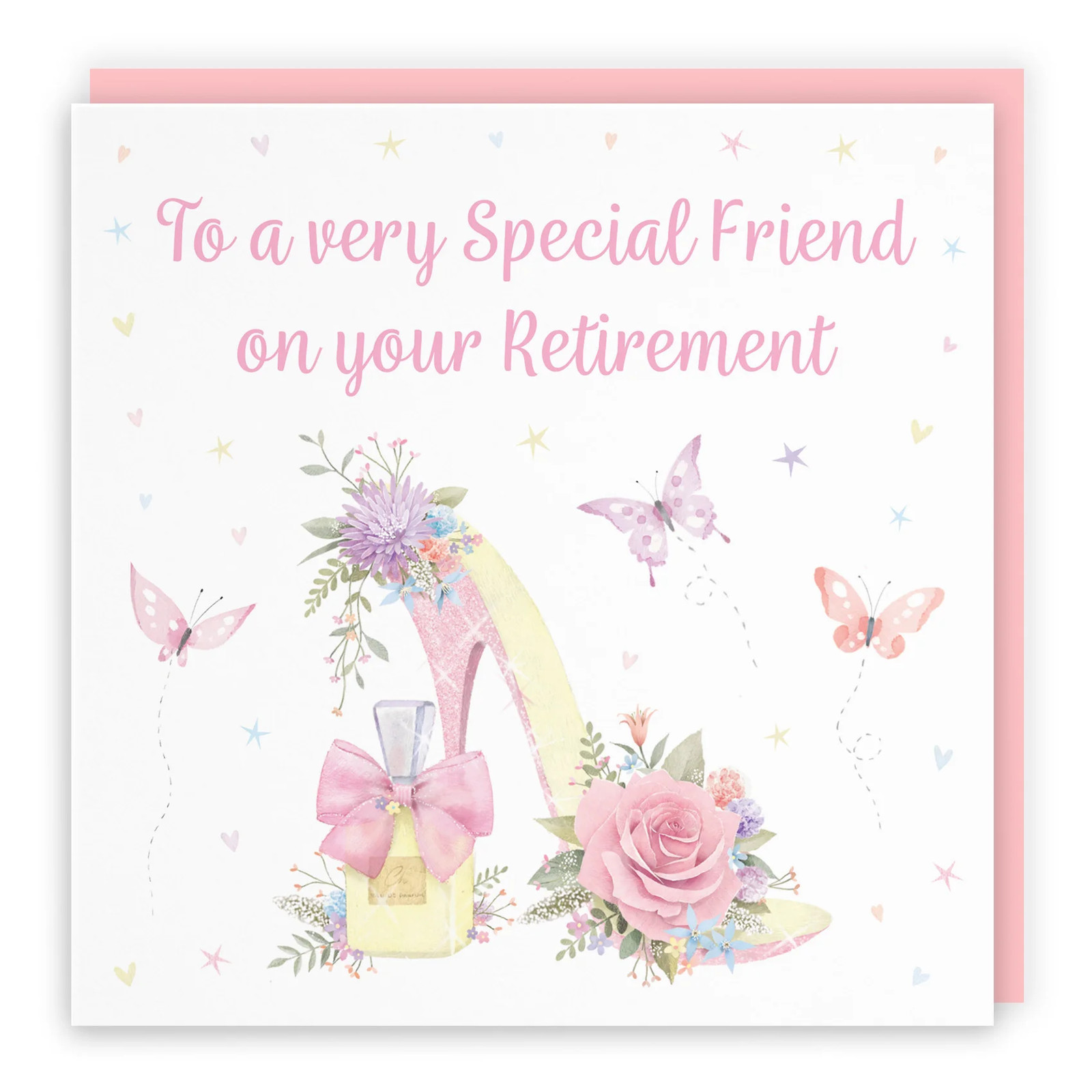 Friend Retirement Card High Heel And Perfume Milo's Gallery