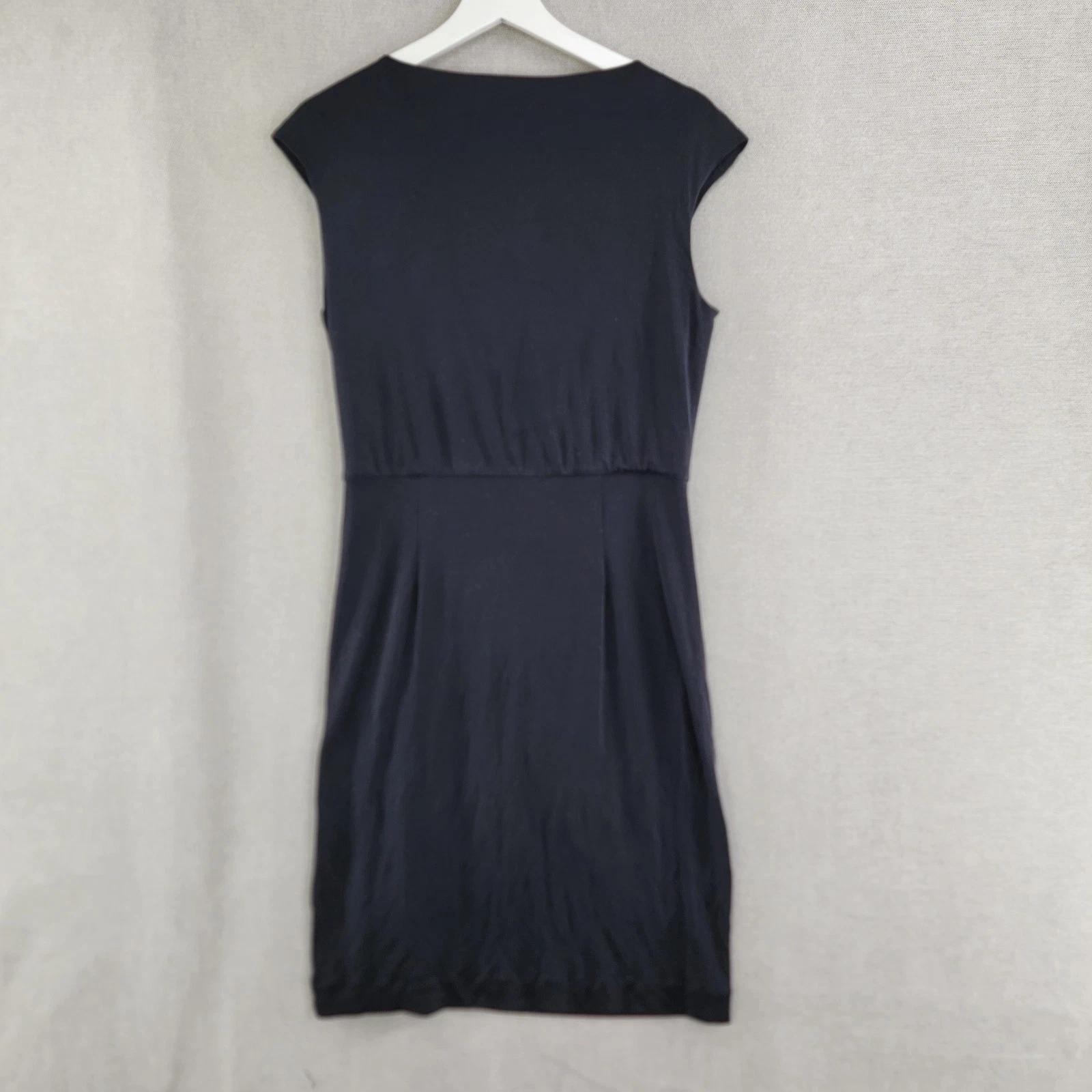 Abito Tory Burch donna nero medio 100% seta increspato minal capsule comodo