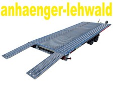 Lorries Autotransporter PL30-5521, kippbar, ALU Felgen, Autotransportanhänger