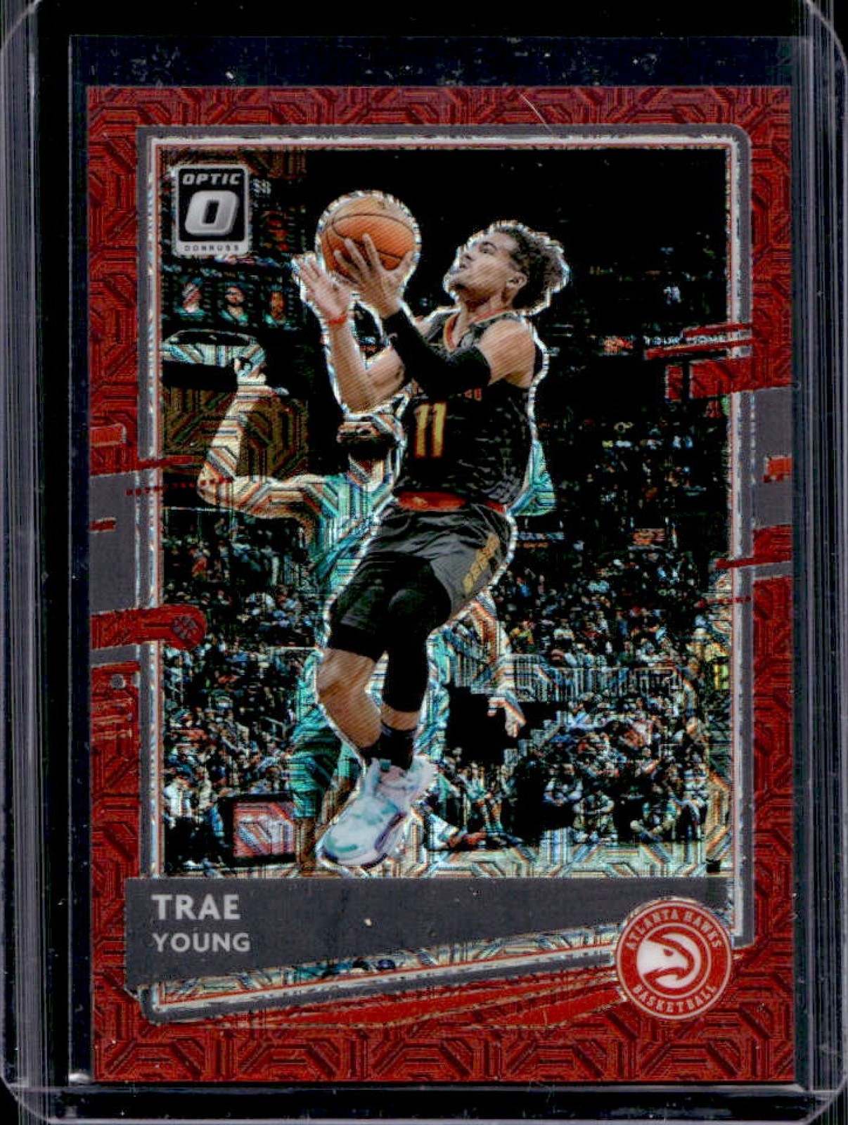 2020-21 Panini Donruss Optic Trae Young Choice Red #/88 Hawks