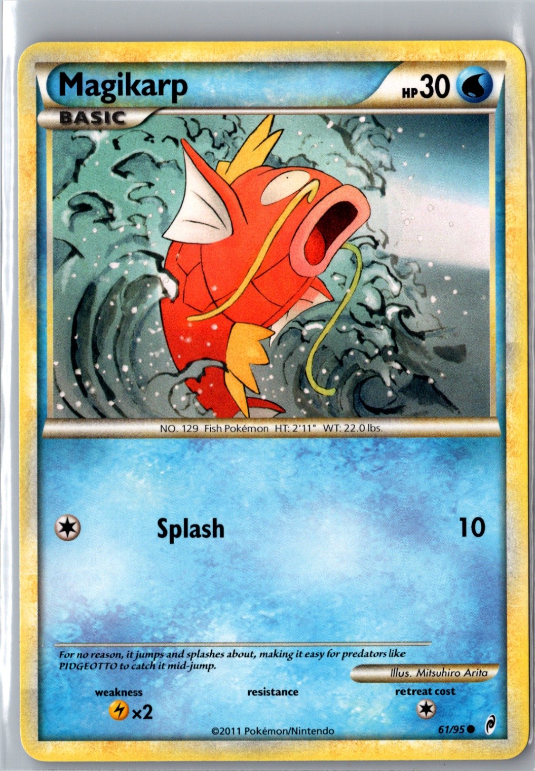 Magikarp Common Call of Legends 61/95 LP