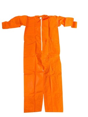 Oranger Overall / Overall - Justizvollzugsanstalt Ausgabe - neu / unbenutzt XL
