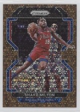 2021-22 Panini Prizm Fast Break Bronze Prizm 20/20 Shake Milton #58 v9t