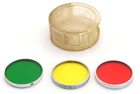 Vintage Kodak Wratten Filter Lot Series VI Yellow K2 Red 25 Green 11 B&W Photo