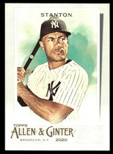 Giancarlo Stanton 2020 Topps Allen & Ginter #119 New York Yankees FREE SHIPPING