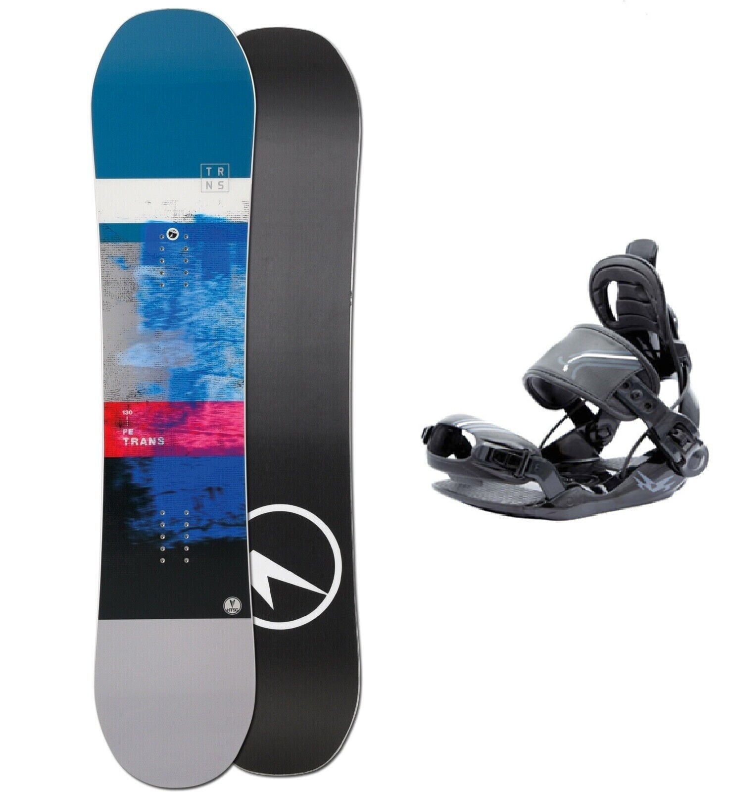 TRANS FE 100 Kinder Snowboard Set inkl Fastec Kiddo Bindung Kid Junior Board NEU