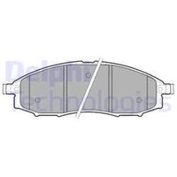Delphi BremsbeläGe Bremsbelegsatz Vorne FüR Nissan Pathfinder III NP300 Navara