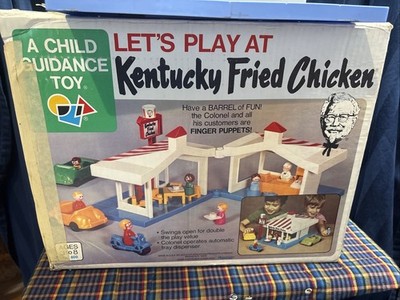 Child Guidance Kentucky Fried Chicken KFC Playset w/Colonel