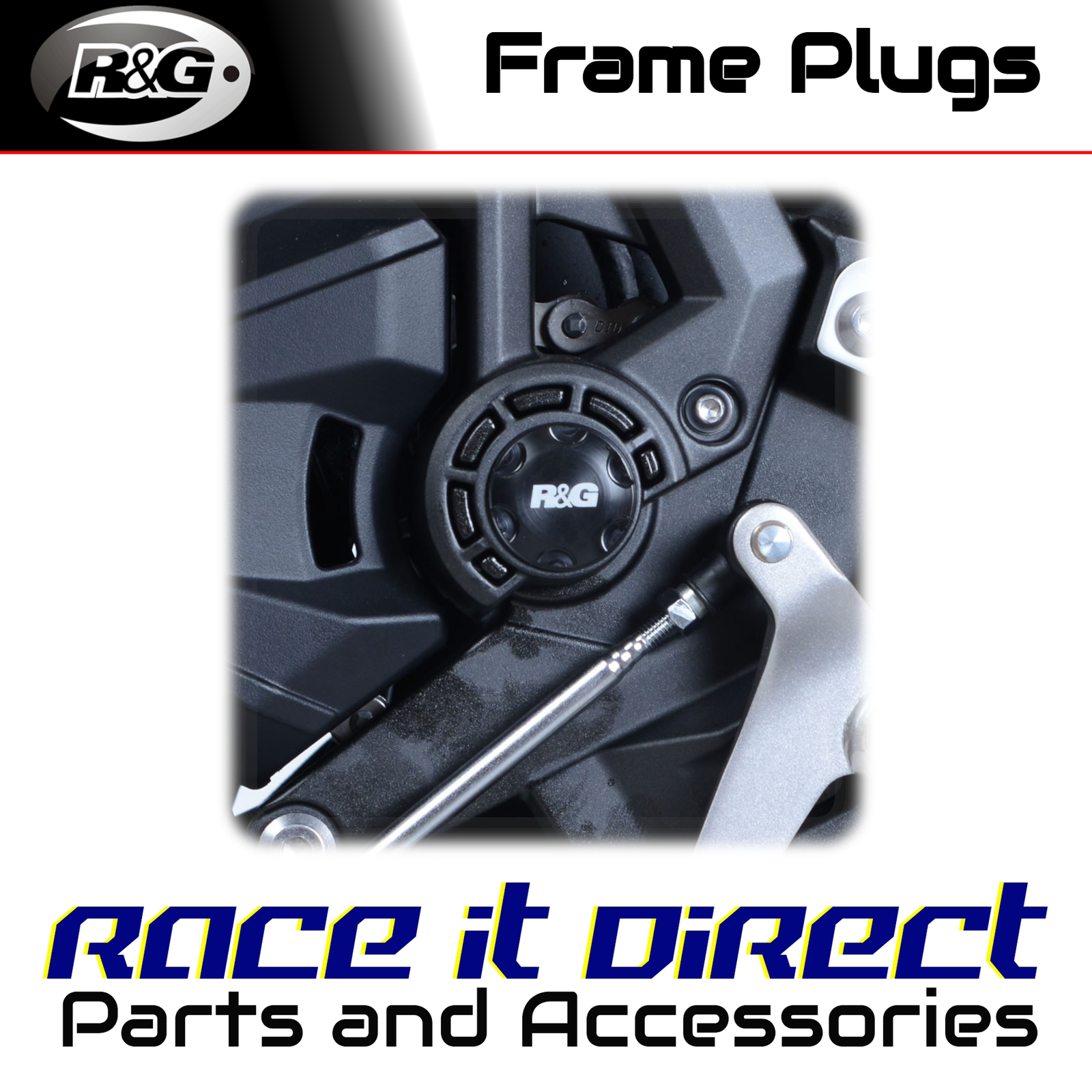 Frame Plugs for Kawasaki Z650 2017-2026 RHS R&G