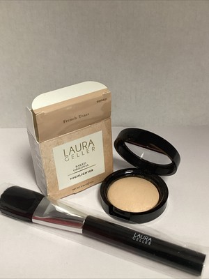 Laura Geller Baked Original Highlighter in French Toast 1,8g & Pinsel