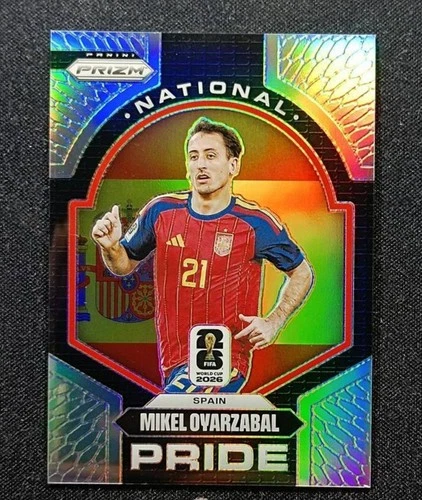 2026 Panini Prizm FIFA World Cup Mikel Oyarzabal National Pride SSP