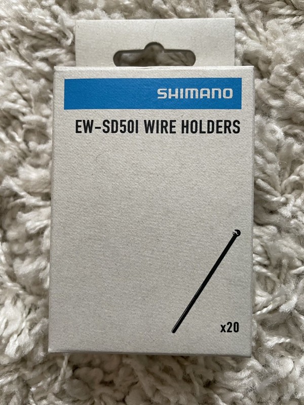 New Shimano Di2 EW-SD50-I Electric Wire/ Cable Holder 20 Pcs EW-SD50I