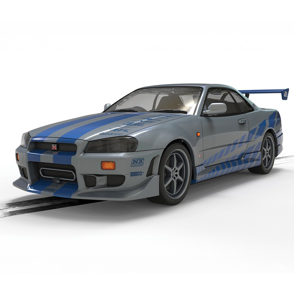 Scalextric C4674 Nissan R34 Skyline 2Fast 2Furious Car Street & Rally Slot Cars - Image 7