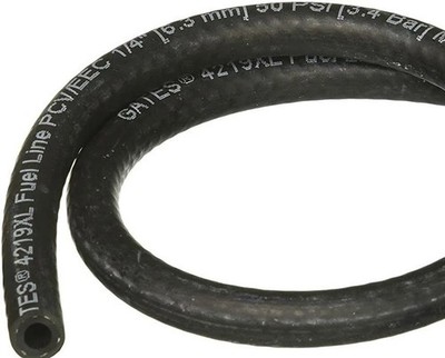 3/16 '' ID (4.8 mm) GATES 4219XL 30R7 Rubber FUEL GAS HOSE 50 PSI *Sold per FOOT*