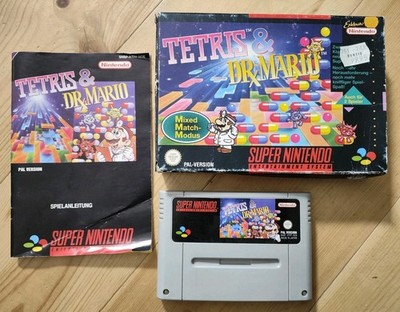 Tetris & Dr. Mario in OVP - SNES - Super Nintendo  