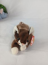 TY Beanie Baby Pounce The Cat 1997 With Tags Collectible Toy