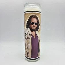 Big Lebowski The Dude Prayer Candle