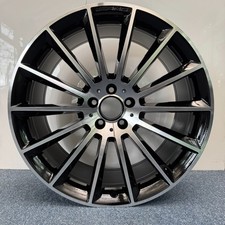 Mercedes Benz GLE AMG Turbine 21" 10J Front Diamond Cut Alloy Wheel. A1674013400