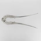 Antique Gorham Sterling Silver Brite Cut Lobster Claw Cracker.