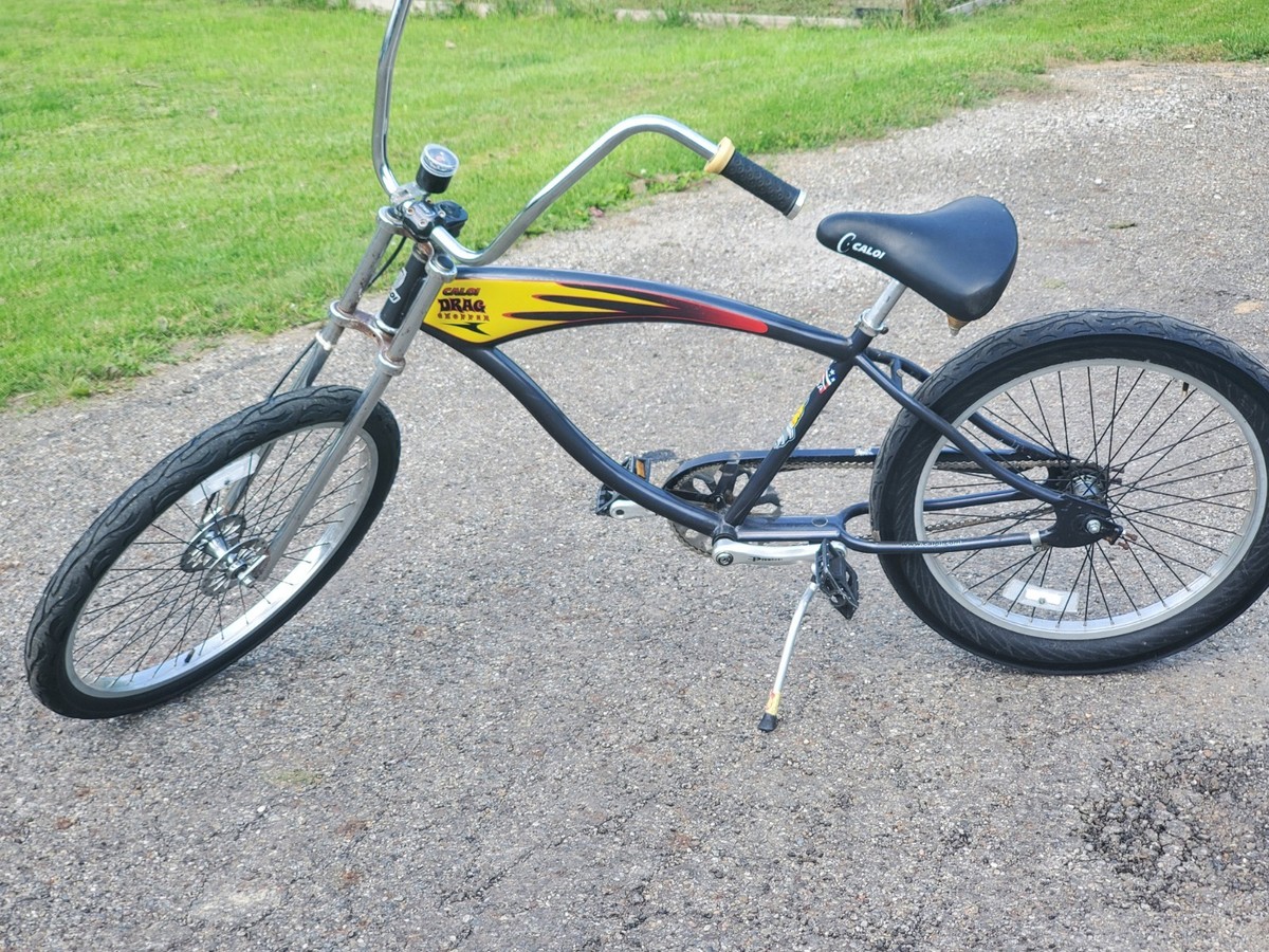 Caloi Drag Chopper Bike Flames Ape Hangers Bicycle