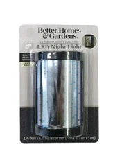 Better Homes and Gardens 3-D Firework Design LED Night Light Black Finish