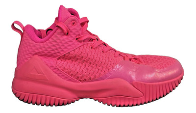 PEAK Lou Williams Neon Pink Mid-Top  Streetball Master/Fitness  Shoes- Size 9.5